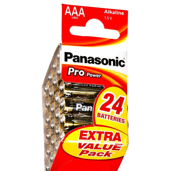 PANASONIC 1x24 Pro Power Diamond Micro AAA Batteries