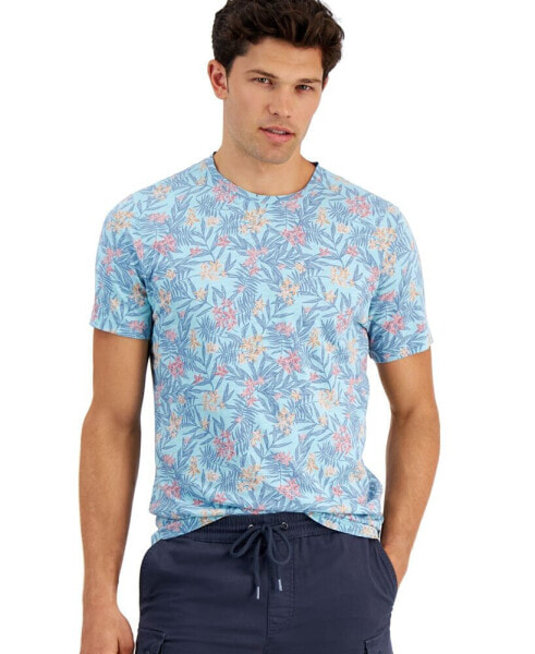 Men's Bay Breeze Regular-Fit Floral T-Shirt, Created for Macy's