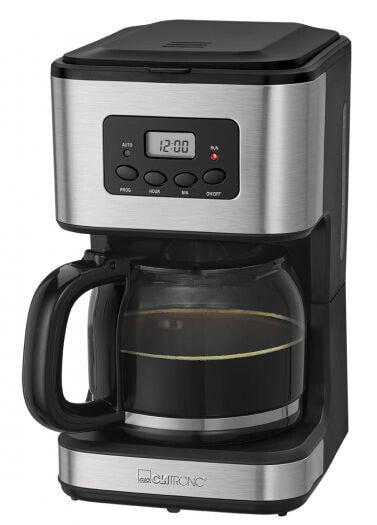 Кофеварка CLATRONIC KA 3642 - Drip coffee maker - 900 W - Black - Transparent