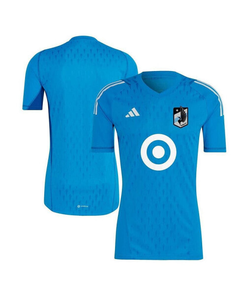 Футболка adidas Мужская Blue Minnesota United FC 2023 Replica Goalkeeper Jersey