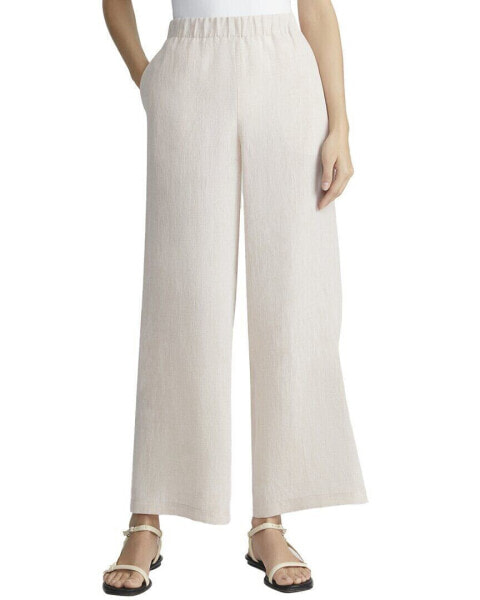 Lafayette 148 New York Riverside Linen Pant Women's L