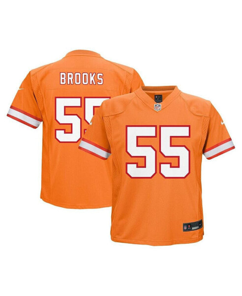 Little Boys and Girls Derrick Brooks Orange Tampa Bay Buccaneers Retired Player Game Jersey