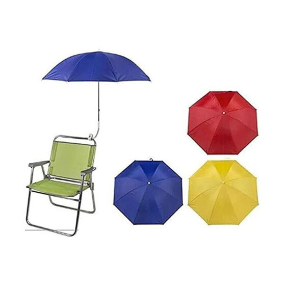 Пляжное кресло с зонтом COLOR BABY 120 см UV50 защита 100 см