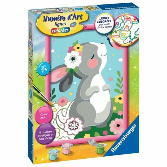 Набор «Раскраска по номерам» Ravensburger Rabbit and Butterfly