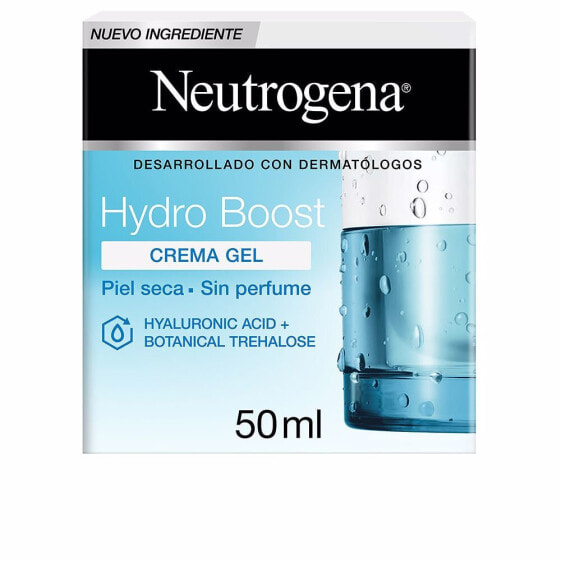 Neutrogena Hydro Boost Cream Gel Увлажняющий крем-гель с гиалуроновой кислотой для чувствительной кожи, без парфюмерной отдушки 50 мл