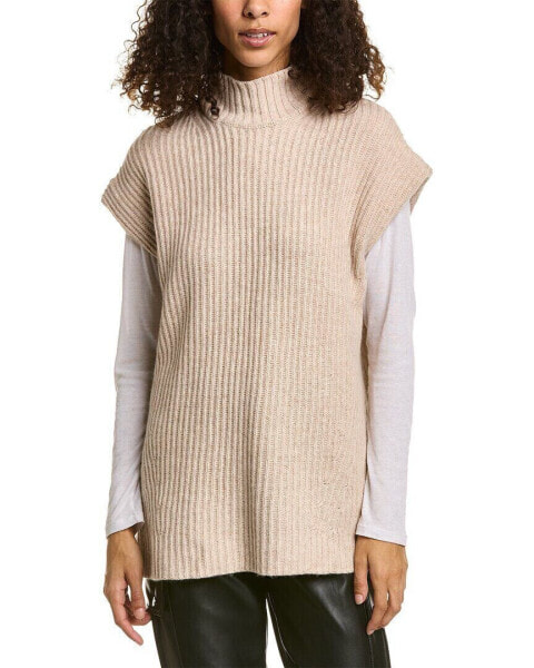 Ganni Wool-Blend Sweater Vest Women's