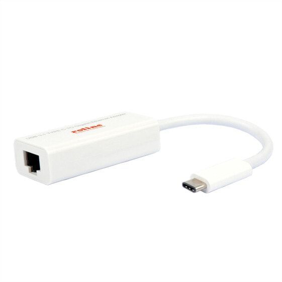 ROLINE Secomp USB 3.1 to Gigabit Ethernet Converter - USB - White - 26 mm - 60 mm - 16 mm - 25 g