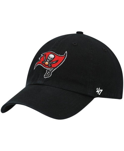 Men's Black Tampa Bay Buccaneers Secondary Clean Up Adjustable Hat