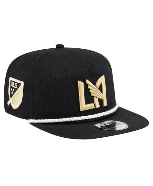Men's Black LAFC The Golfer Kickoff Collection Adjustable Hat