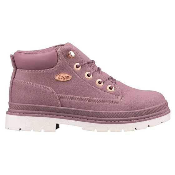 Lugz Drifter Peacoat Lace Up Womens Pink Casual Boots WDRPT-6615