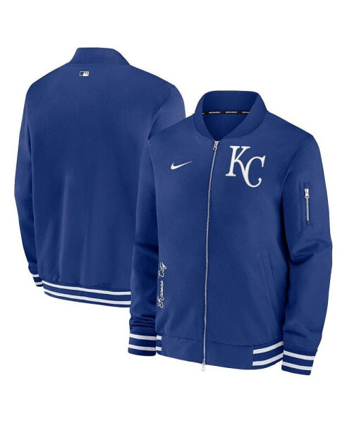Куртка мужская Nike Royal Kansas City Royals Authentic Collection на молнии