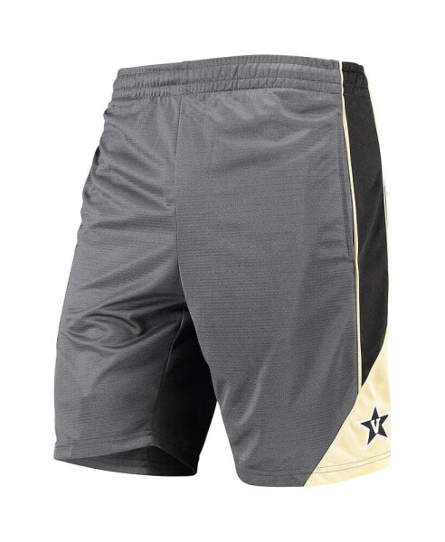 Men's Charcoal Vanderbilt Commodores Turnover Team Shorts