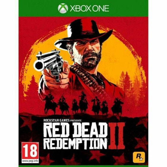 Красная видеоигра для Xbox One Microsoft Red Dead Redemption 2