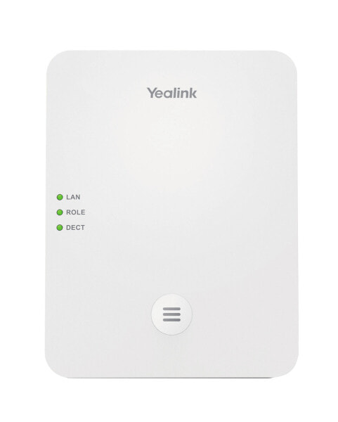 Yealink W80 DECT IP Multi-Cell system - TFTP/FTP/HTTP/HTTPS/RPS - SIP v1 (RFC2543) - v2 (RFC3261) - SNTP/NTP - VLAN (802.1Q and 802.1P) - 802.1x - LLDP - STUN - UDP/TCP/TLS - AES - HTTPS - SHA-256 - SHA-384 - SHA-512 - SRTP - TLS - CAT-iq2.0 - AGC - AJB - AMR-NB