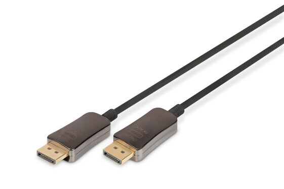 DIGITUS DisplayPort AOC Hybrid Fiber Optic Cable, UHD 8K, 15 m
