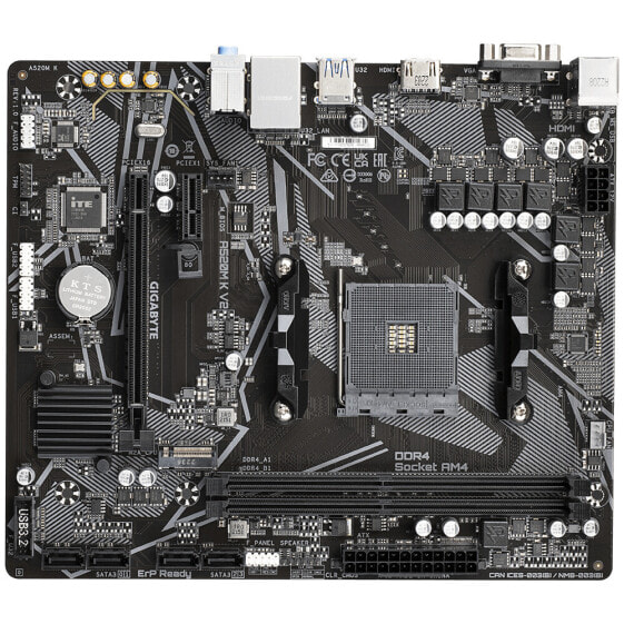 Gigabyte MB GBT AMD AM4 A520M K V2 1.0