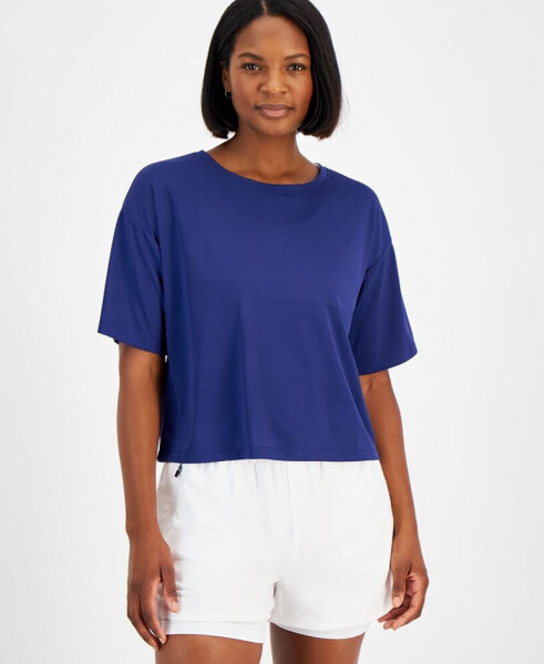 Women's Relaxed-Fit Short-Sleeve T-Shirt, Created for Macy's