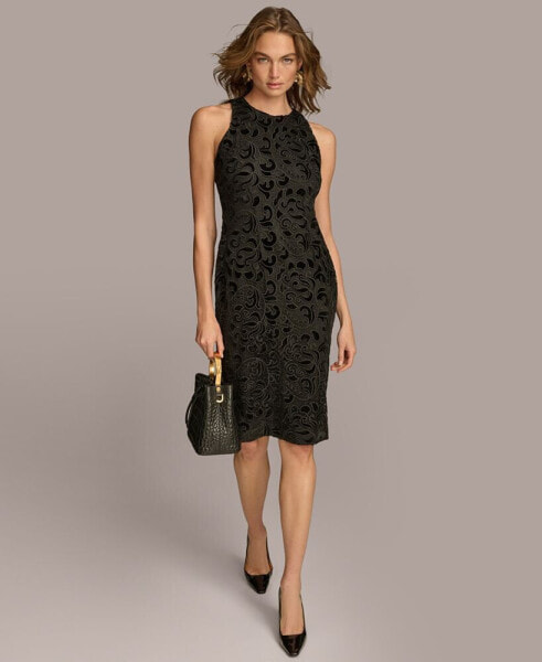 Women's Lace Sheath Dress