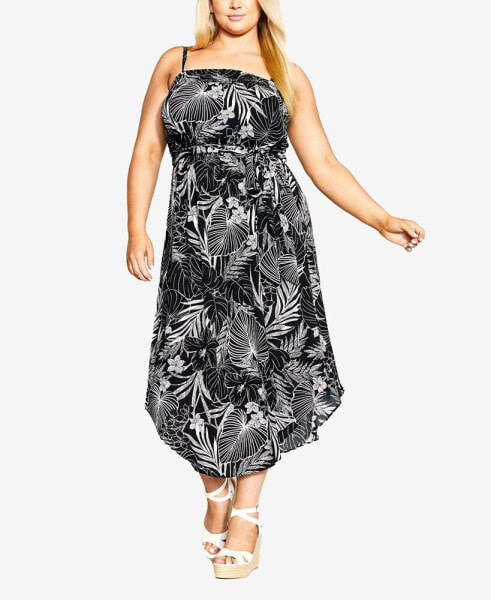 Plus Size Tamazin Print Dress