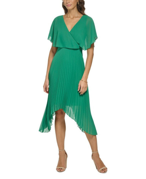 Chiffon Pleated Dress