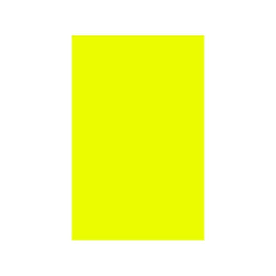 Цветная бумага Ирис Флюоресцентный желтый 29,7 x 42 см (50 штук)