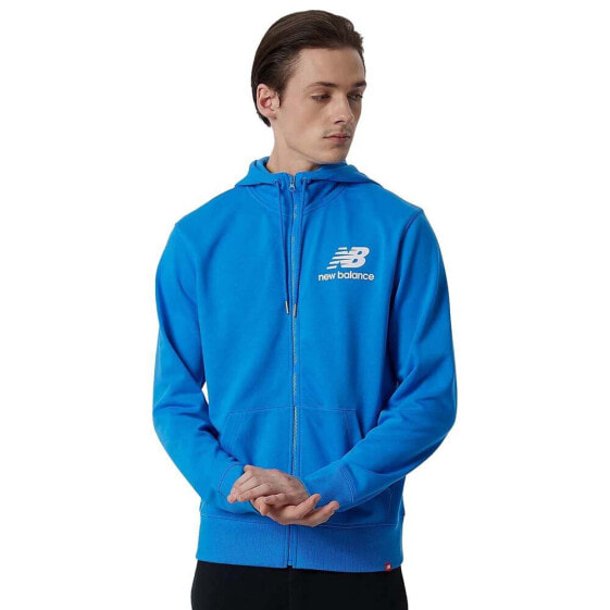 NEW BALANCE Essentials Stacked full zip sweatshirt