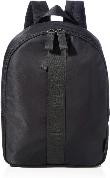 Мужской повседневный городской рюкзак черный Marc OPolo Mens Milo Backpack M, Black, OS