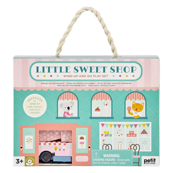 PETIT COLLAGE Little Sweet Shop Wind-Up And Go Play Set