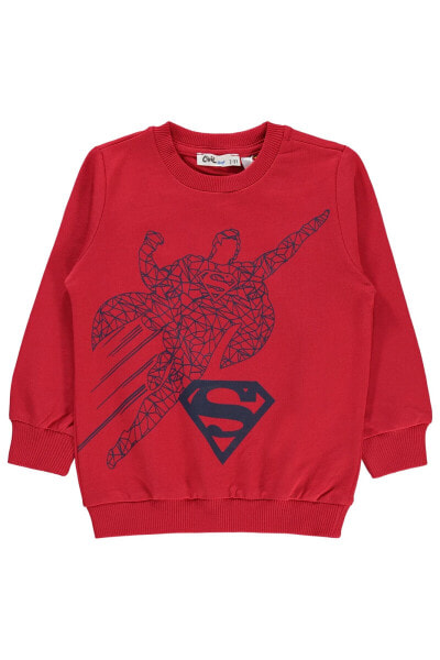 Толстовка для мальчиков Superman Erkek Çocuk 2-5 лет красная