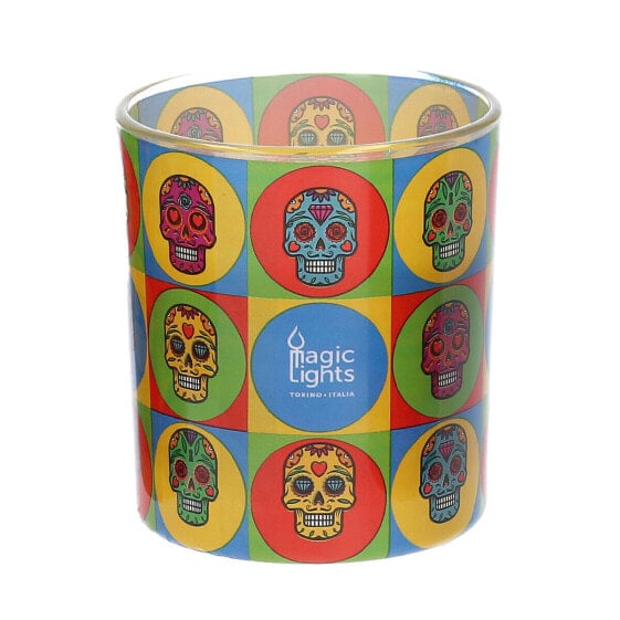 Декоративная свеча Magic Lights Череп (7,5 x 8,4 см)