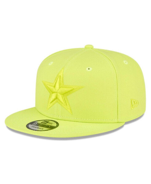 Men's Neon Green Dallas Cowboys Color Pack Brights 9FIFTY Snapback Hat