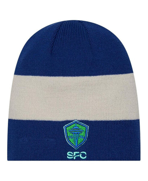 Men's Blue Seattle Sounders FC 2024 Kick Off Collection Knit Beanie