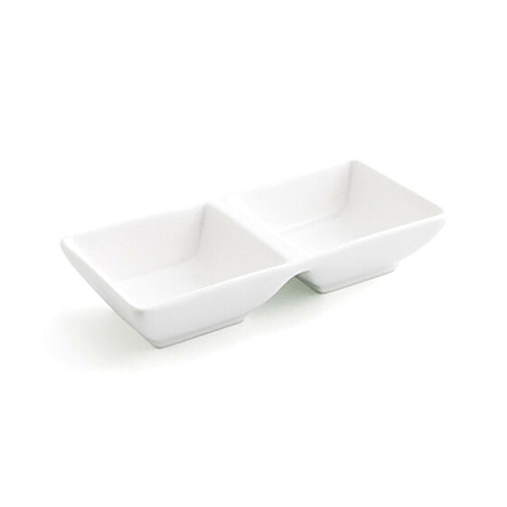поднос для закусок Quid Select Керамика Белый 15 x 7 cm (12 штук) (Pack 12x)