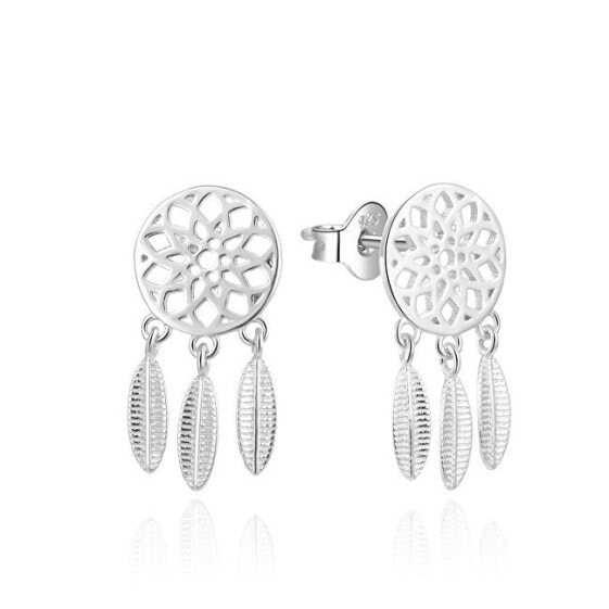 Fine silver earrings Dream catchers AGUP2128L