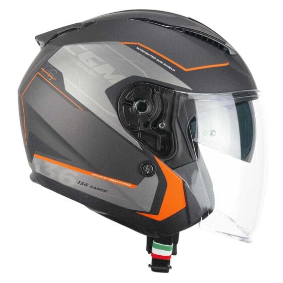 CGM 136S Dna Apache open face helmet