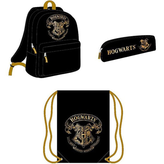 CERDA Harry Potter Stationery Pack 3 Units: -Case and Sachet backpack