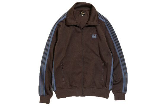 Needles Poly Smooth Track Jacket 肩部条纹蝴蝶刺绣夹克外套 男款 / Куртка Needles Poly HM225