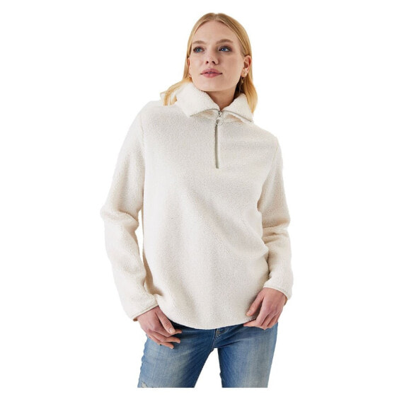 GARCIA L30262 half zip sweatshirt