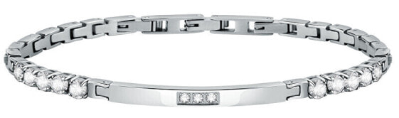 Fashionable steel bracelet Tennis SAEV49