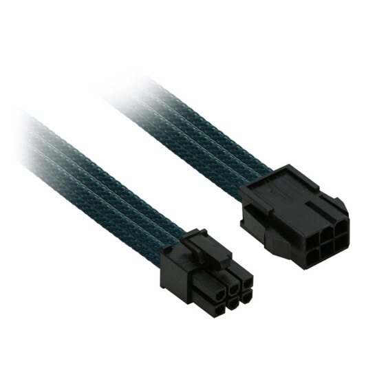 Nanoxia NX6PV3EG - 0.3 m - PCI-E (6-pin) - PCI-E (6-pin) - Straight - Straight - Green