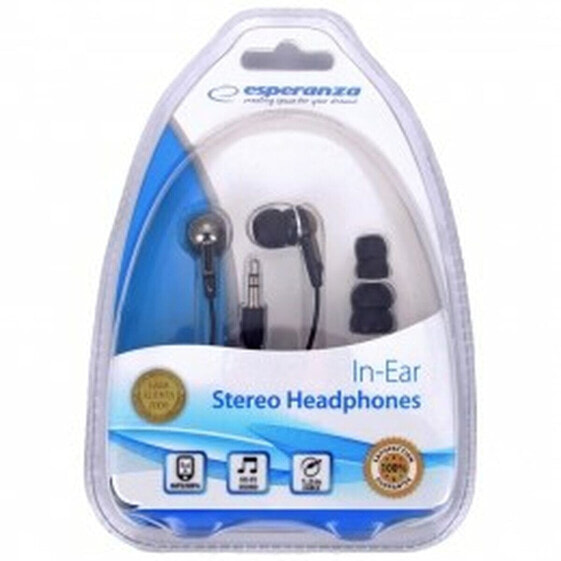 Headphones Esperanza EH125 Black Graphite