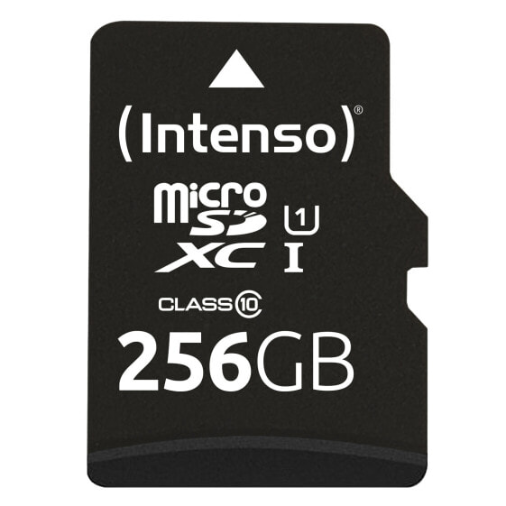 Intenso microSD 256GB UHS-I Perf CL10| Performance - 256 GB - MicroSD - Class 10 - UHS-I - 90 MB/s - Class 1 (U1)