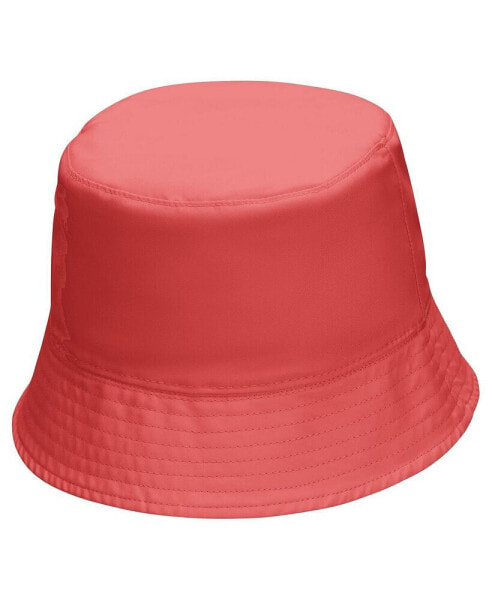 Men's and Women's Red Allover Print Reversible Bucket Hat