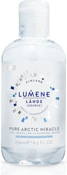 Lumene Lahde Pure Arctic Miracle 3-in-1 Micellar Cleansing Water Увлажняющая мицеллярная вода для всех типов кожи