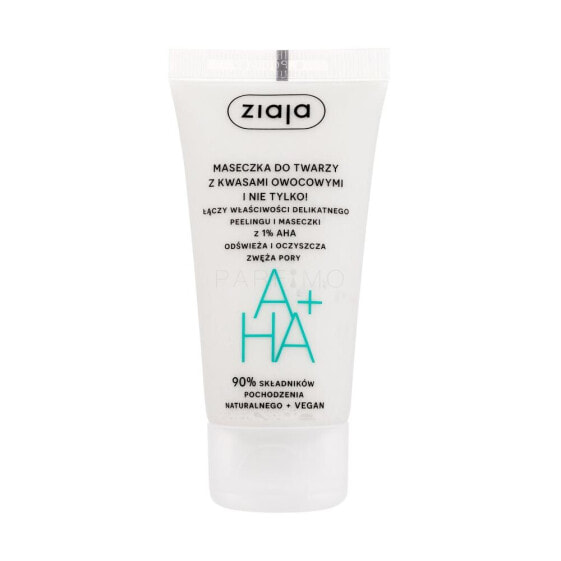 Ziaja Face Mask + Scrub With Fruit Acids 55 ml gesichtsmaske für Frauen