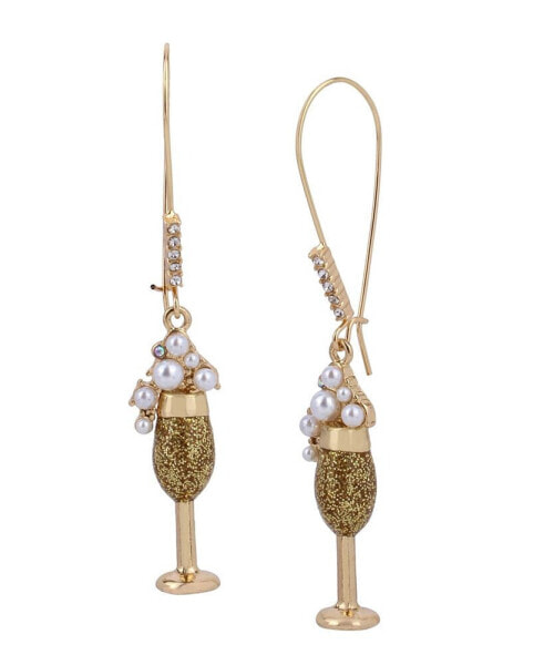 Champagne Dangle Earrings