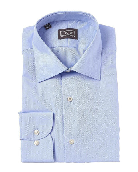 Ike Behar Contemporary Fit Dress Shirt Men's Blue 16 36/37