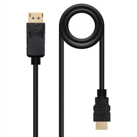 Кабель DisplayPort на HDMI NANOCABLE 10.15.4310 Чёрный 10 m