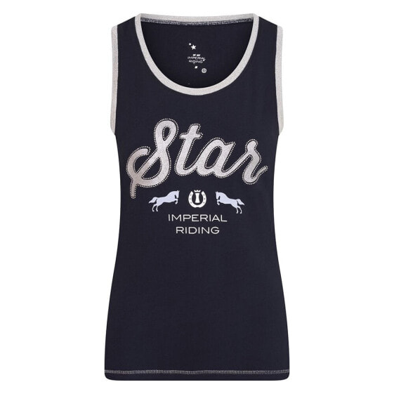 IMPERIAL RIDING Shimmer sleeveless T-shirt