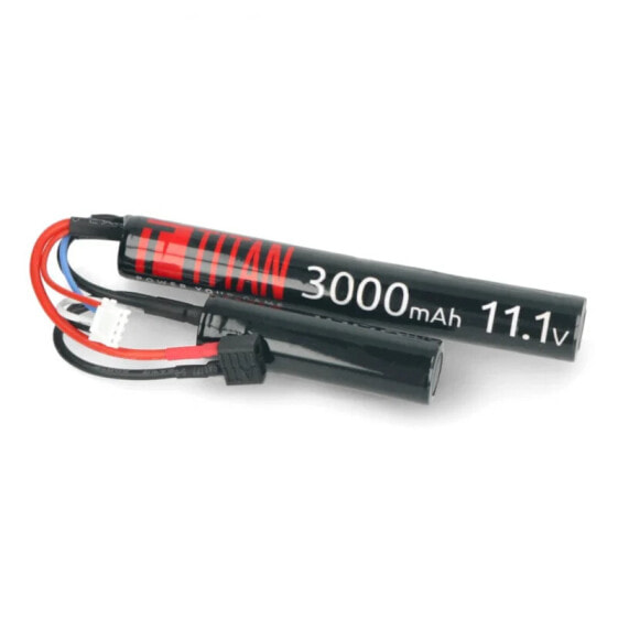 Li-Ion Titan 3000mAh 16C 3S 11,1V battery - DEANS - 18x70mm i 18x132mm